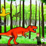 Giv dit barn et eventyr med en dinosaur plakat