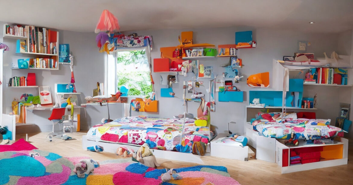Hvordan du kan indrette dit barns værelse med en højseng fra Hoppekids