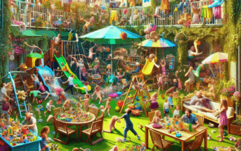 Sjov og motion i haven: Havespil der får 7-årige til at grine