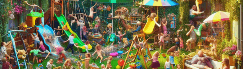 Sjov og motion i haven: Havespil der får 7-årige til at grine