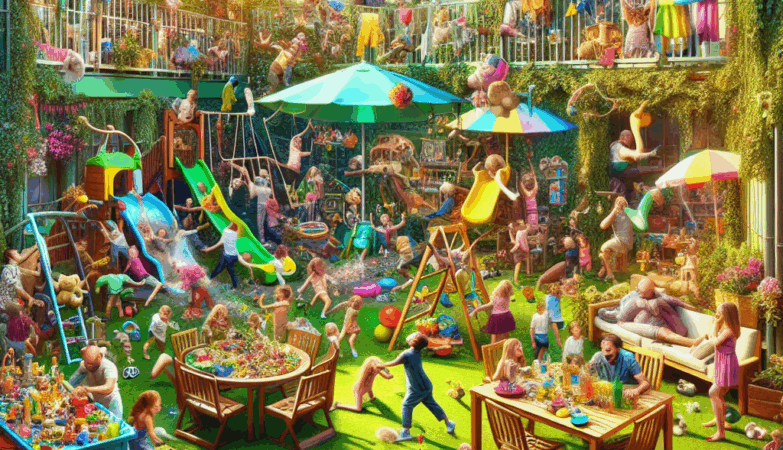 Sjov og motion i haven: Havespil der får 7-årige til at grine